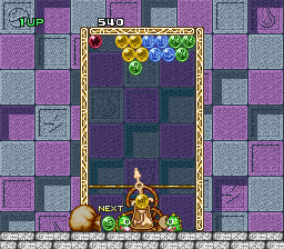 Puzzle Bobble screenshot 2 for Super Famicom